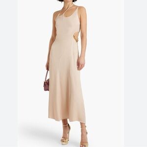 Jonathan Simkhai | Dresses | Jonathan Simkhai Gold Sequin Slip Wrap Dress |  Poshmark